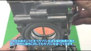 how to do adjustment Keihin FCR キャブレター 特長 と セッティング の紹介 [upl. by Lothario678]