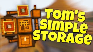 Minecraft Toms Simple Storage  Complete Guide [upl. by Samara]