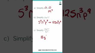 Mastering Laws of Indices GCSE Maths shorts maths mathshorts youtubeshorts trending study [upl. by Chariot]