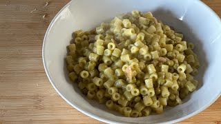 Come fare una buona PASTA E PISELLI con i piselli in barattolo CREMOSA ricetta [upl. by Procter680]