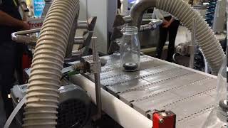 Windjet Bottle Drying Conveyor Example 2 [upl. by Keslie140]