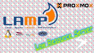 Build LAMP Linux Apache MySql Php Server Di Proxmox  LAMP Container Proxmox [upl. by Miltie]