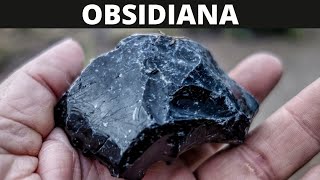 PIEDRA OBSIDIANA PROPIEDADES SIGNIFICADO BENEFICIOS Y USOS DE LA OBSIDIANA [upl. by Gerger]