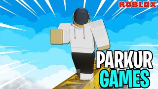 Top 6 Mejores Juegos De Parkour En Roblox Que Te Recomiendo 2023 🏮 [upl. by Nauhs115]