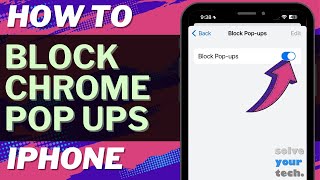 iOS 17 How to Block Pop Ups in Chrome on iPhone [upl. by Razaile493]