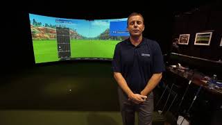 aboutGolf Golf Simulators at the 2018 PGA Merchandise Show [upl. by Sokim]