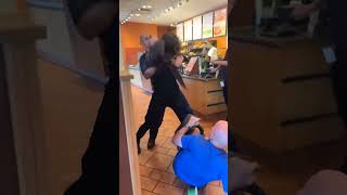 Hero Panera Bread Employee Bashes Attacker With Pan [upl. by Norbel280]