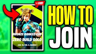 How to Join Tournaments in Fortnite 2024  Full Guide [upl. by Hartzke]