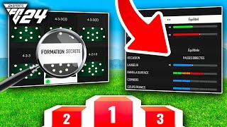 TUTO FC 24  Les 3 Meilleures Formations  Tactiques Perso 🏆 cest meta [upl. by Elatnahc]