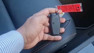 Taking off physical key from smart key of your car [upl. by Obocaj]