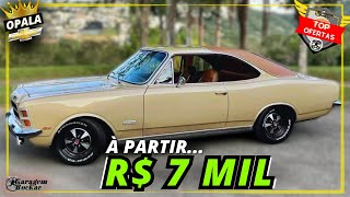 CLÁSSICO CHEVROLET OPALA A VENDA e BARATO À PARTIR DE 7 MIL Top Ofertas Rockar opala carroantigo [upl. by Naihs]