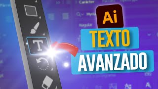 ⛔ TRUCOS de Texto AVANZADOS en Illustrator [upl. by Chang]