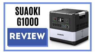 SUAOKI G1000 Portable Power Station Review ⚡️ [upl. by Eibbor]