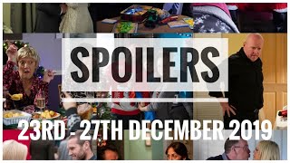 EastEnders Spoilers 23rd to 27th December 2019 [upl. by Ij]