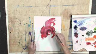 How to Paint a Rose Using Water Soluble Oils [upl. by Sil]