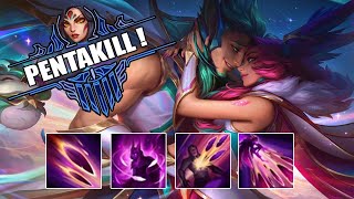 Xayah MONTAGE  PENTAKILLS [upl. by Annabelle]