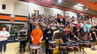 Wheelersburg Pep Band “Country Roads” [upl. by Drofnas]