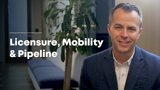 Licensure Mobility amp Pipeline Hear from MICPA CEO Bob Doyle [upl. by Nanine]