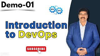 Introduction to DevOps  DevOps Tutorial for Beginners  DevOps Training for Beginners  Demo 01 [upl. by Brandwein560]