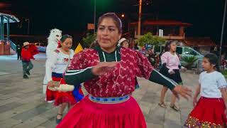 ASI BAILAN LAS COMPARSAS EN CUENCA SININCAY FIESTAS VIRGEN DEL CARMEN [upl. by Say]