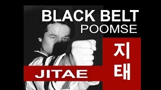 Taekwondo Black Belt Poomse 6  Poomsae Jitae HowTo Video [upl. by Zobe]