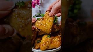 🍗 Baked chicken wings in the perfect marinade chicken shorts chickenwings [upl. by Lisk786]