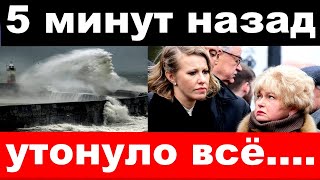 5 минут назад  утонуло всё  чп семья Собчак [upl. by Hertha]