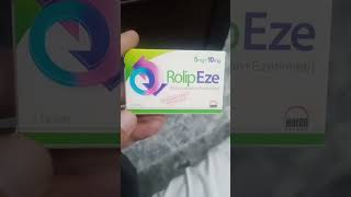 Rolip Eze RosuvastatinEzetimibe 5 mg10mg tablet [upl. by Angela204]