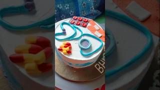 Doctor thim cack design💊💊 doctor cake decoration you tube shorts 💊💊 [upl. by Aziul]