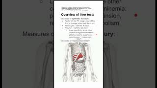 Overview of liver tests [upl. by Harmonie]