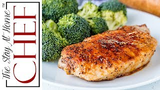 How to Make Easy Baked Pork Chops  The Stay At Home Chef [upl. by Samantha492]