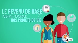 Le revenu de base  2mn pour comprendre [upl. by Inaoj]