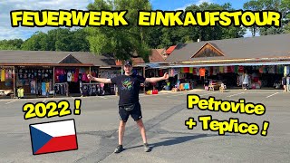 FEUERWERK EINKAUFSTOUR 202223 💥🔥 TschechienMarkt [upl. by Caassi]