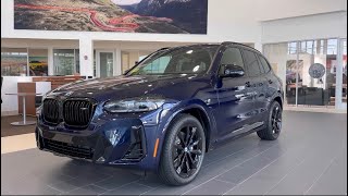 2023 BMW X3 M40 in Tanzanite Blue Metallic [upl. by Yot942]