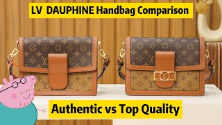 Louis Vuitton M45958 DAUPHINE Top Quality VS Authentic comparison by Steven [upl. by Katt410]