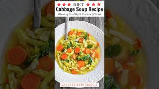 Diet Cabbage Soup RecipeV✅ httpswwweasycookingwithmollycom202401dietcabbagesouprecipe [upl. by Ttoille]