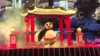 Kung Fu Panda’s Po amp Tigress  Warriors of the Awesomeness  Mall of Qatar  4K [upl. by Eninotna]