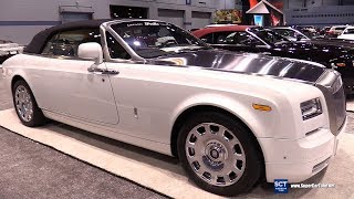 2018 Rolls Royce Phantom Drophead Coupe  Exterior and Interior Walkaround  2018 Chicago Auto Show [upl. by Akimaj839]