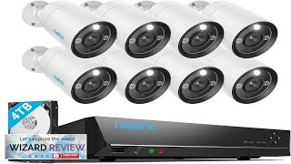 REOLINK 12MP Security Camera System Commercial 8pcs H265 12MP PoE Security Cameras Review [upl. by Ettesel]