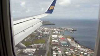 Icelandair B757200 on board Copenhagen to ReykjavikKeflavik [upl. by Ecallaw]