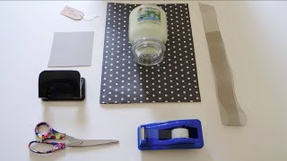 How to wrap a Yankee Candle  Wrapping awkwardly shaped gifts [upl. by Manvell]