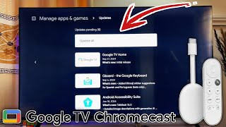 How to Update Apps on Chromecast with Google TV [upl. by Kipper]