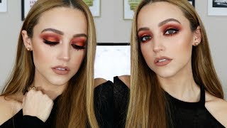 Dramatic Fall Makeup Tutorial  Morphe 35O2 Palette [upl. by Dloniger]