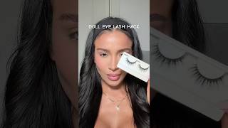 HAVE YOU EVER TRIED THIS LASH HACK Sticking your strips underneath to lift your eyes lashes [upl. by Schindler]