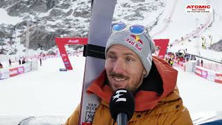 Marcel Hirscher 🇳🇱  Solden post race interview [upl. by Rodgers]