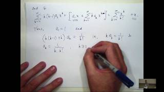 Power series solution to differential equations a tutorial [upl. by Elad756]