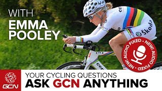 The Emma Pooley Special  AUDIO FIXED  Ask GCN Anything About Cycling [upl. by Eelyram]