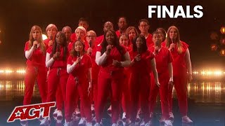 Northwell Health Nurse Choir Makes America Proud With Their INSPIRATIONAL AGT FINALE Performance [upl. by Analle814]