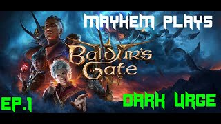 Baldurs Gate 3 PLAYTHROUGH EPISODE 1 [upl. by Malina89]