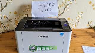 Check FUSER amp Roller Life Health Samsung Printer M2020 M2021 M2022 M2022W M2024 M2024w M2026 M2026w [upl. by Scheck903]